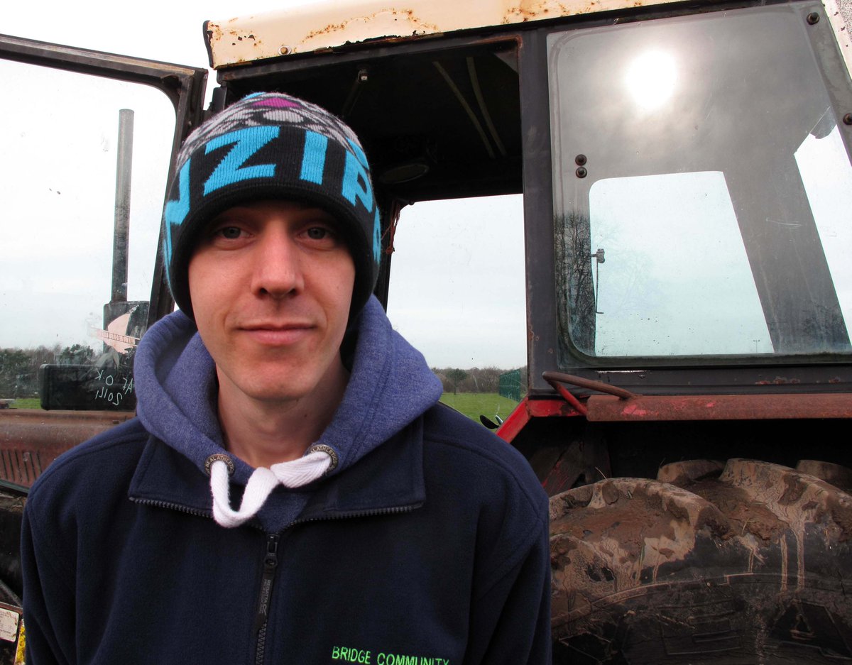 BridgeFarms's tweet image. Meet Josh, the first person to join our employment programme: bridgecommunityfarms.co.uk/Our-employment…