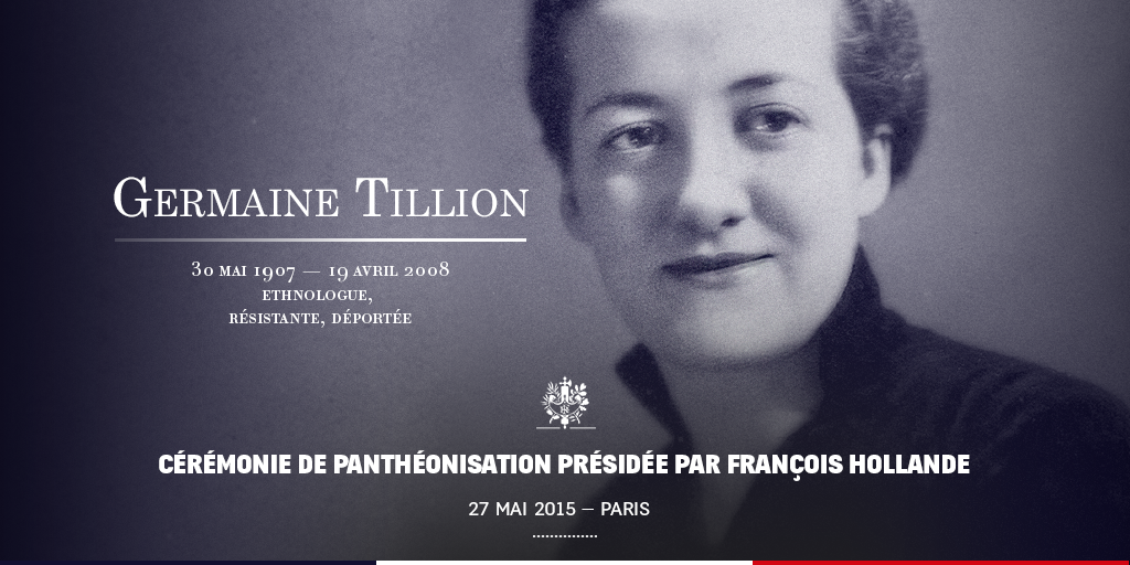 Elysee's tweet photo. Dès 17h, suivez sur http://t.co/kV7QU0I9v6 l'entrée au #Panthéon de ces quatre figures, en présence de @fhollande http://t.co/XGVK6ZjeS8