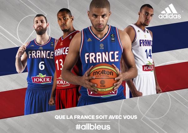 Basket_Infos's tweet photo. adidas dévoile les nouveaux maillots de l'équipe de France de basket - http://t.co/GHRR0pAPMY http://t.co/aT4OFptBsf