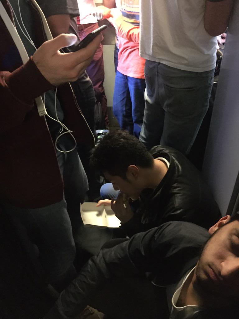 NextGenWWTP's tweet photo. No seats aren't stopping Victor though #NextGen http://t.co/rrtP9t1DPp