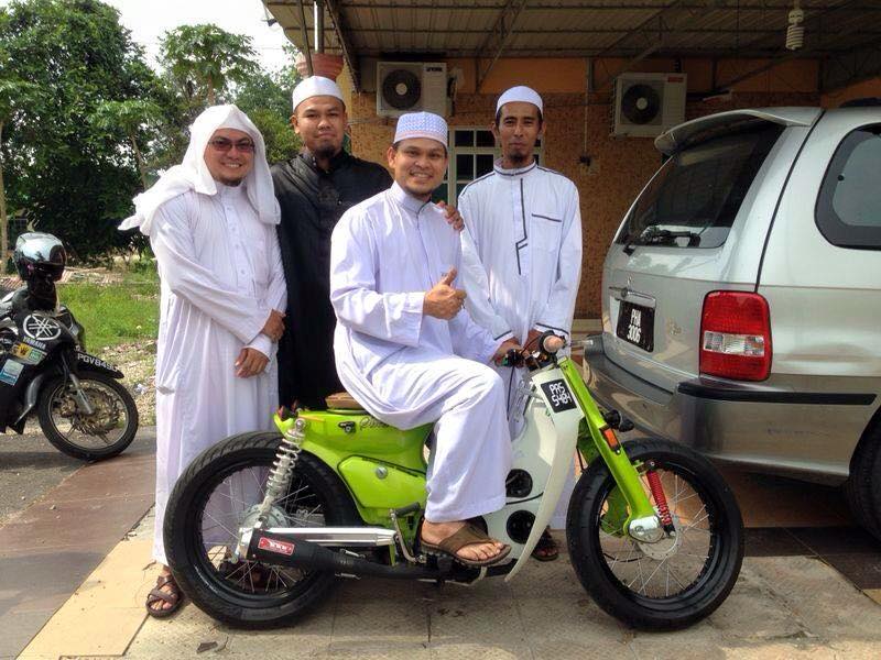 #custom #streetcub steady <a href="/_AbdullahKhairi/">Ustz Abdullah Khairi</a>
