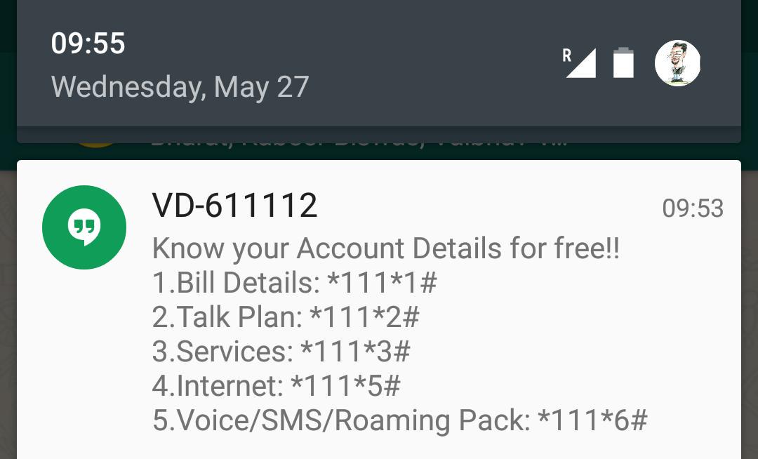 You know Vodafone, it's not really a privilege!