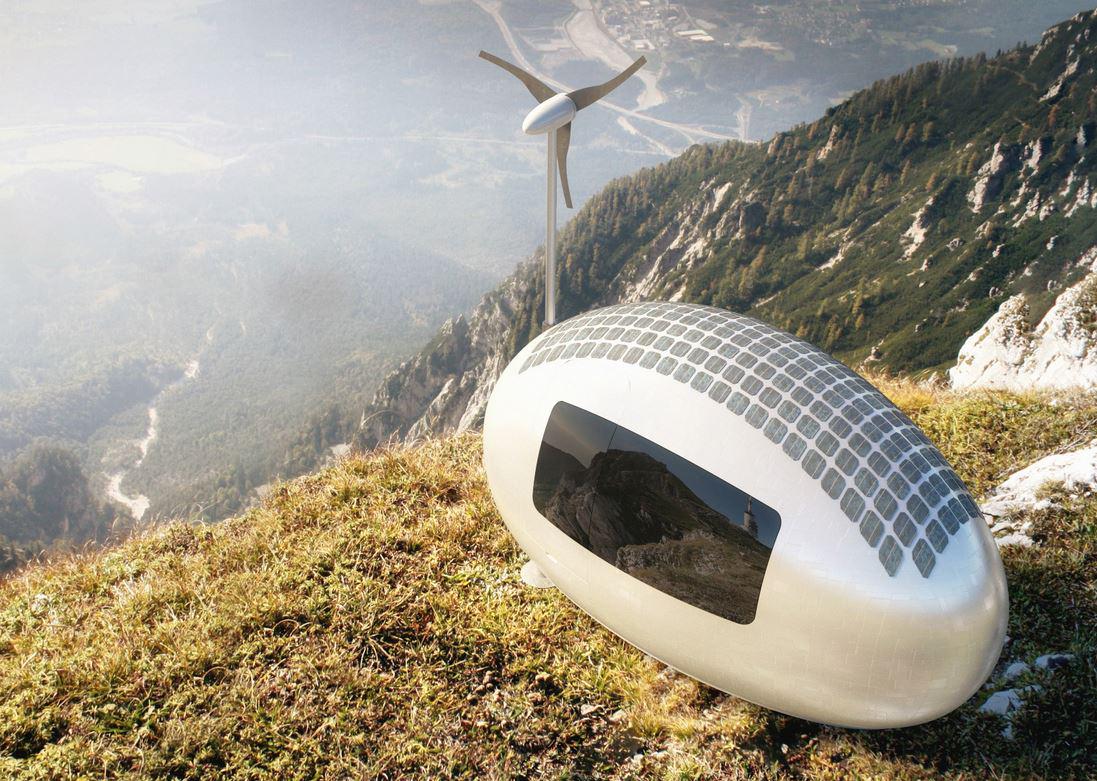 Europe1's tweet photo. #Innovation "Voici la caravane du futur : une capsule auto-suffisante en eau et en énergie" @AnneLeGall_ #E1matin http://t.co/lDDvoZupDK