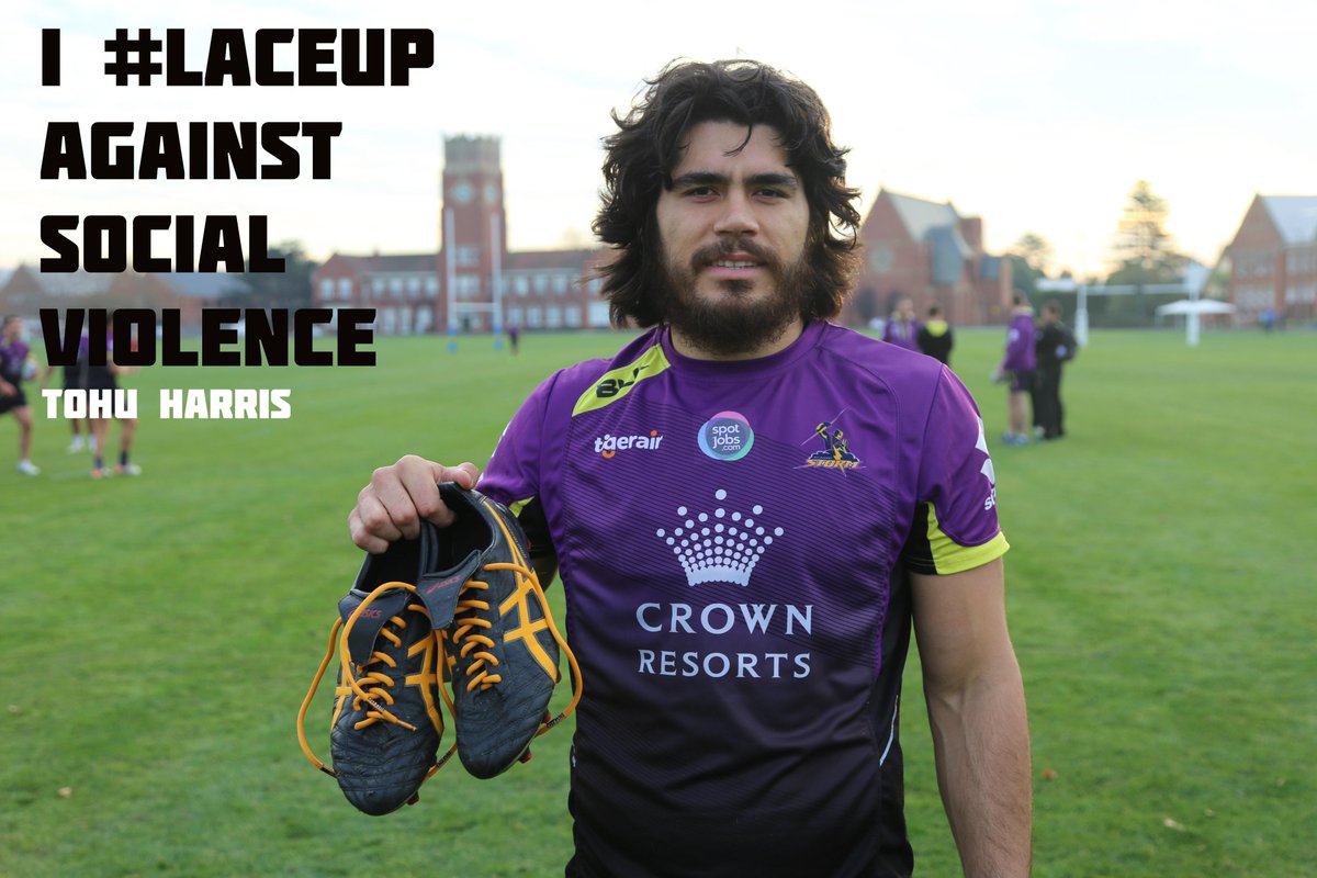 StepBackThink's tweet photo. Are you lacing up like @storm ambassador Tohu Harris? 
Upload your pics, tag @stepbackthink &amp; #LaceUp hashtag http://t.co/JG3AHru3HG