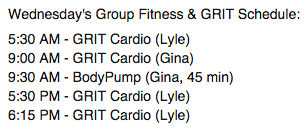 GoldsGymBoro's tweet photo. #Wednesday #GroupFitness #GGX #GRIT #LesMills #Cardio #BodyPump #GGTN #GoldsGym #FitFam #HumpDay #Fitness http://t.co/ALjaZpfhis