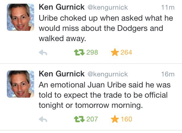 KeennyPineda's tweet photo. The two saddest tweets ever! #ILuhUPapi #Uribe ππππ http://t.co/5tYsA9NV9a
