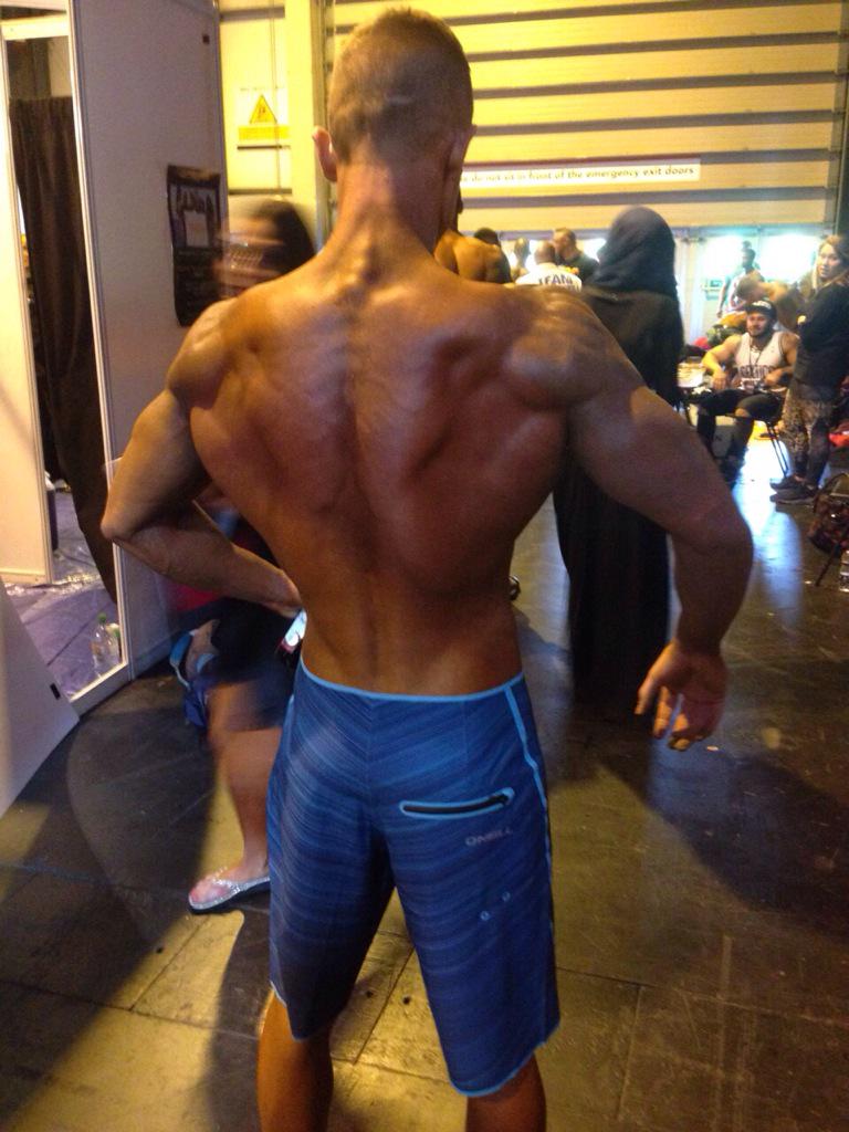storey_jordan's tweet photo. Best condition I've been in up to date #bodypower2015 #shredded #dickskin http://t.co/5wW6dmayFN