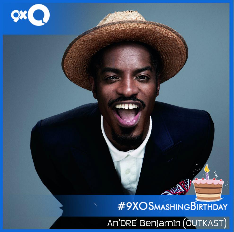 Huge Birthday shoutout to Andre 3000 from the hip-hop duo !
Happy Birthday André! 