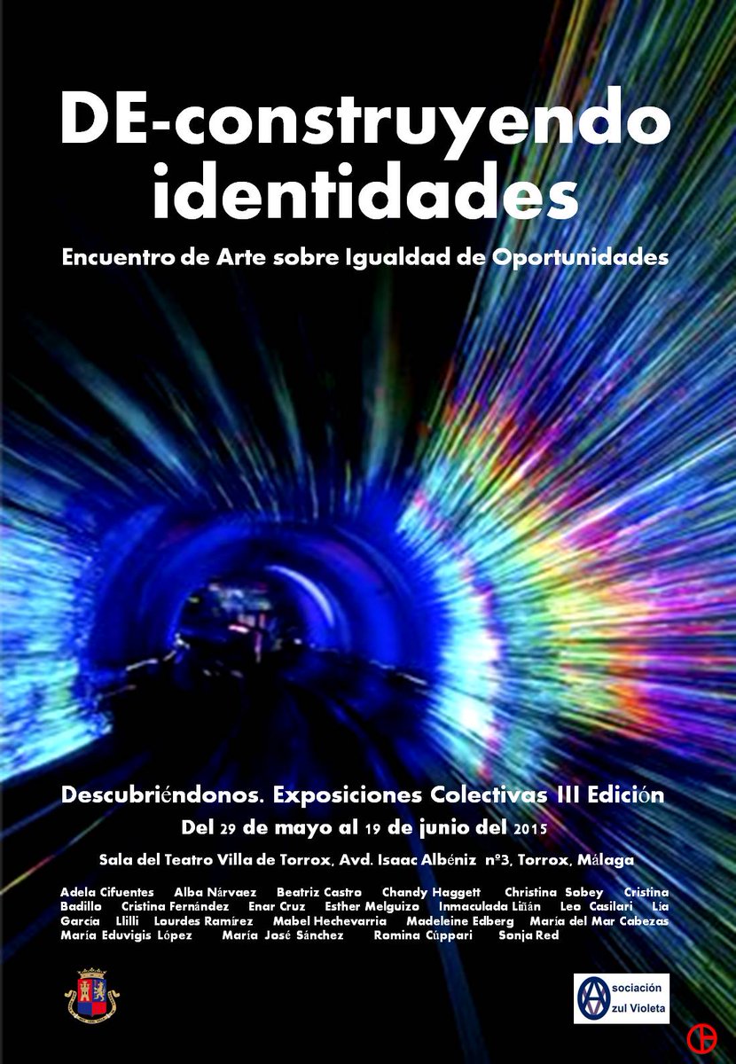 CulturaTorrox's tweet photo. DE-construyendo identidades. Encuentro de Arte sobre Igualdad de Oportunidades. Inauguración el viernes 29, a las 12. http://t.co/kgnDQmE4AA