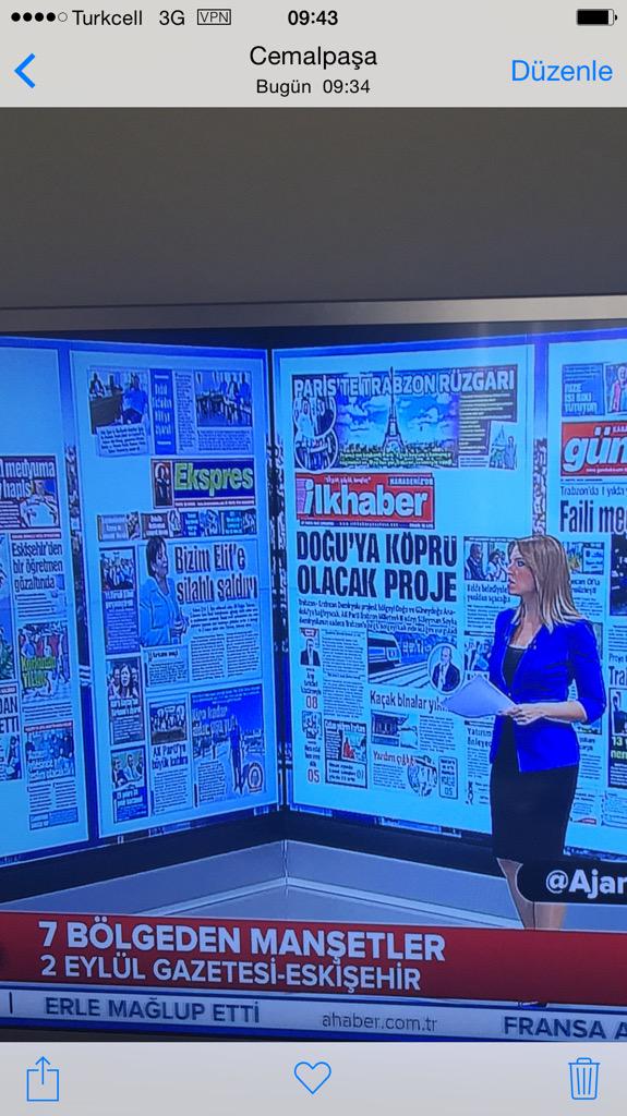 HakanBYardimci's tweet photo. GAZETEMIZ A HBR TV TARAFINDAN BÖYLE GÜNDEME GELDİ http://t.co/0MTbMLFlng