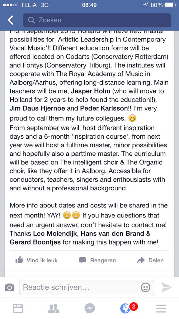And part 2 of my post..! #acappella #education