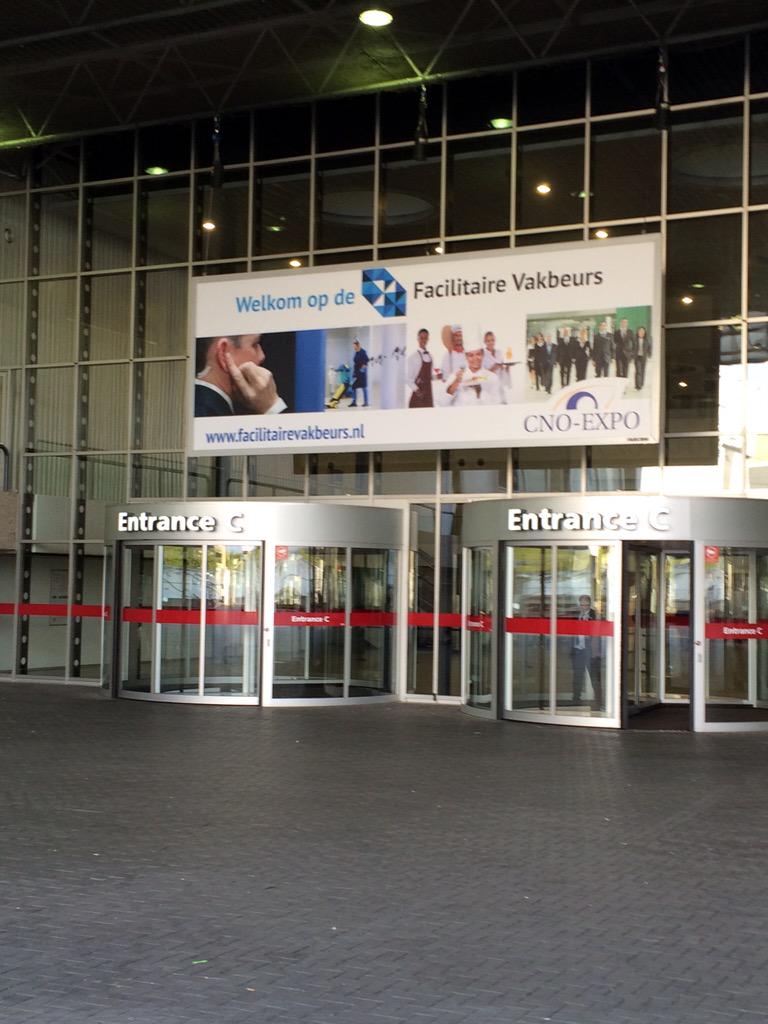Facilitaire's tweet photo. Over een uur openen we de poorten van de @AmsterdamRAI. Wij hebben er zin in! u ook? Bezoek ons in HAL 9. http://t.co/yNXQyVtgi8