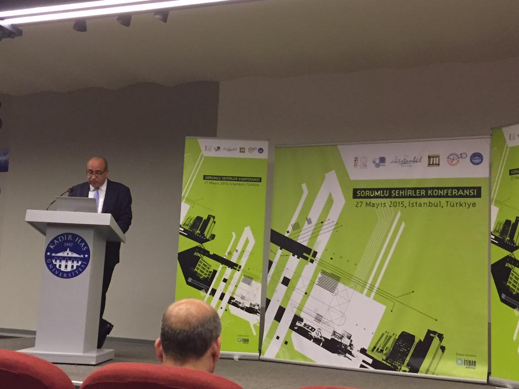 FatihGundoganDr's tweet photo. Sorumlu Şehirler Konferansı Sn. Serdar Dinler'in açılış konuşması ile başladı. #sorumluşehirler #responsiblecities http://t.co/KYRExIEX4w