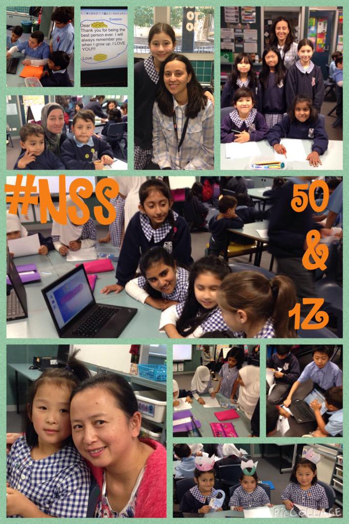 #NSS15 Buddy classes! <a href="/AuburnNthPS/">Auburn North PS</a> <a href="/ZappJen/">Jenny Zappavigna</a>