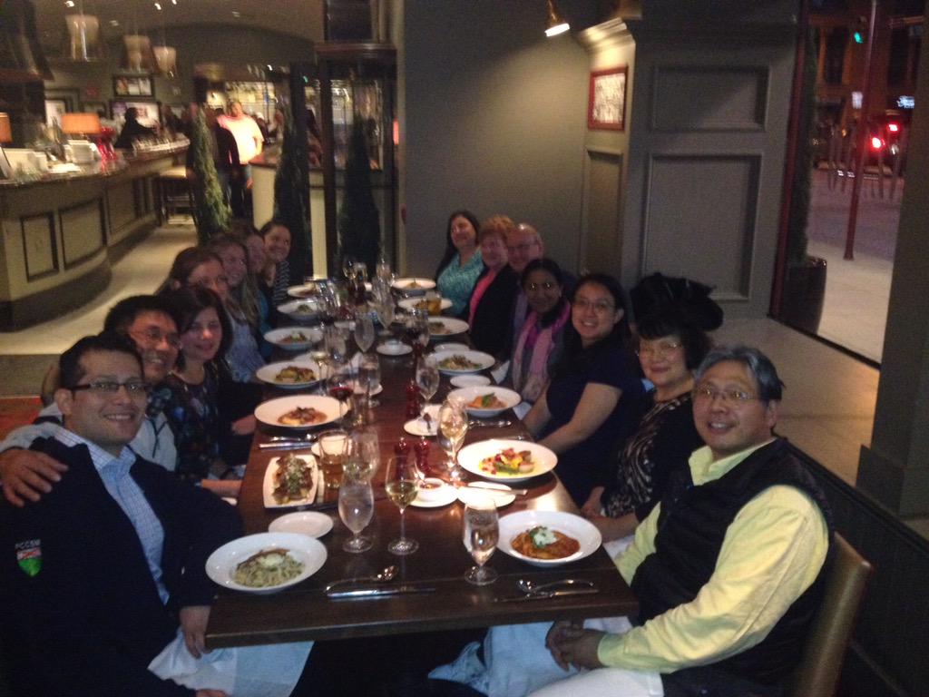 laurenecohn's tweet photo. YCAAD get together! Wow!!!!! http://t.co/SUAmw4XFqa