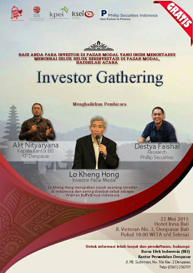 <a href="/SeminarBali/">INFO SEMINAR BALI</a> Yuk warga bali, yang mau mengenal Investasi Pasar Modal, Datang saja ke event kami, Info lihat gambar..