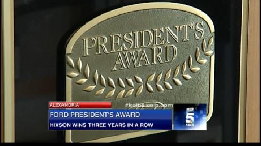 KALBtv5's tweet photo. Hixson Ford wins the Ford President's Award  #KALB  http://t.co/Tu3LfFex0p http://t.co/jyIeGjMlFh
