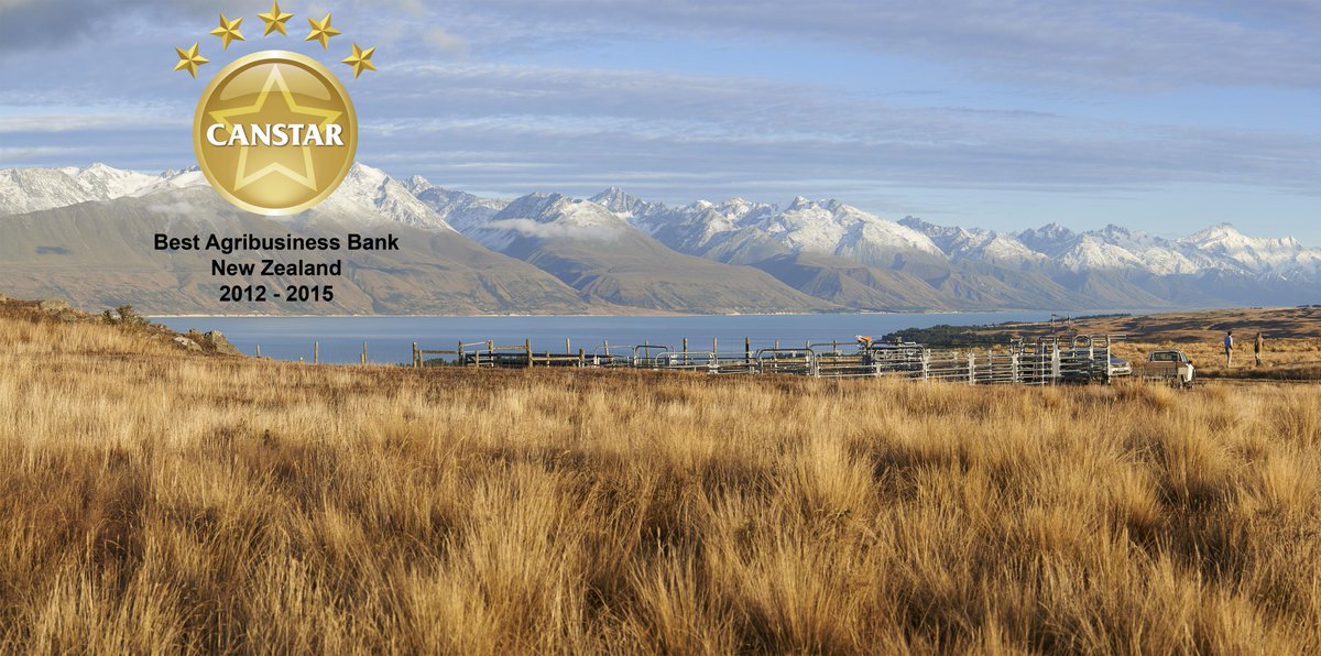 ANZAotearoa's tweet photo. We're humbled &amp; proud. Thank you for making us CANSTAR'S best Agribusiness Bank in NZ for the 4th year running. http://t.co/ZXVf86Wrdn