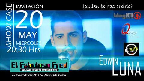 giovanniputzu's tweet photo. Los esperamos mañana en @Fabulosofredqro para escuchar a @EdwinLunaMusic Conciertazo aquí en #Queretaro Los espero! http://t.co/4a3NWArNKS