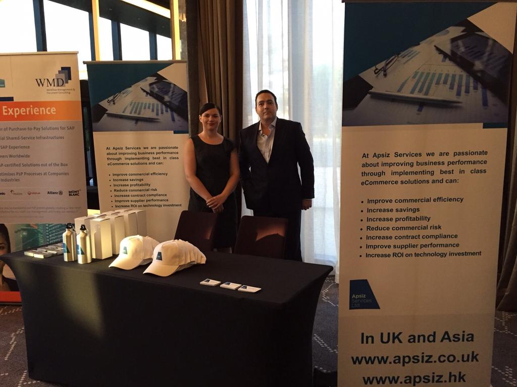 MadeleineTewes's tweet photo. @ApsizServices at the 12th Annual Accounts Payable and Procurement Transformation Summit Asia today in Singapore http://t.co/I2aDkd3wK0