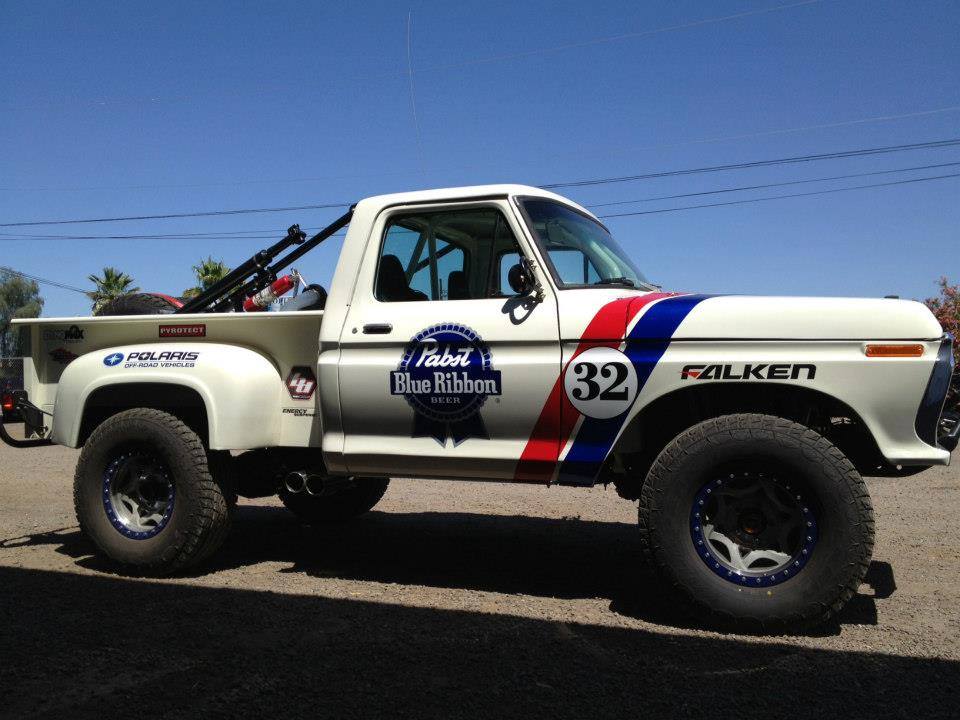 PabstBlueRibbon's tweet photo. Truck it in #Pabst @FalkenTire http://t.co/kBmz5ylDwH