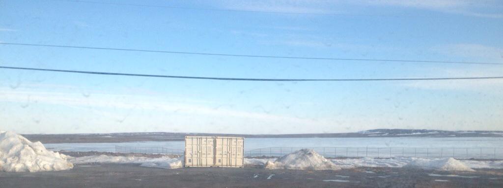 StefanieWiens's tweet photo. Here in Sanikiluaq, NU internet's slow &amp; there's no cell service, but I can watch #pinkertonstheseries on CHCH http://t.co/HzNd3o59YI