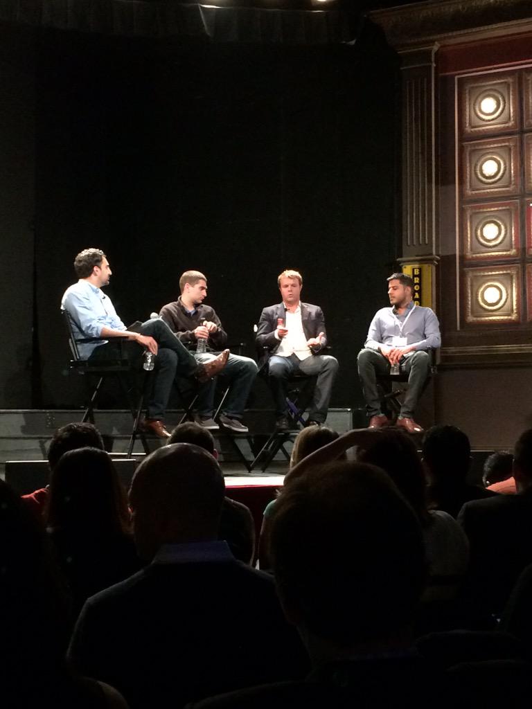 AmitLoungani's tweet photo. Great to hear about growth and expansion at @ondemandco from @Uber @drondemand and @lob #MercerInnovates #odc2015 http://t.co/uvFtIeZkWy