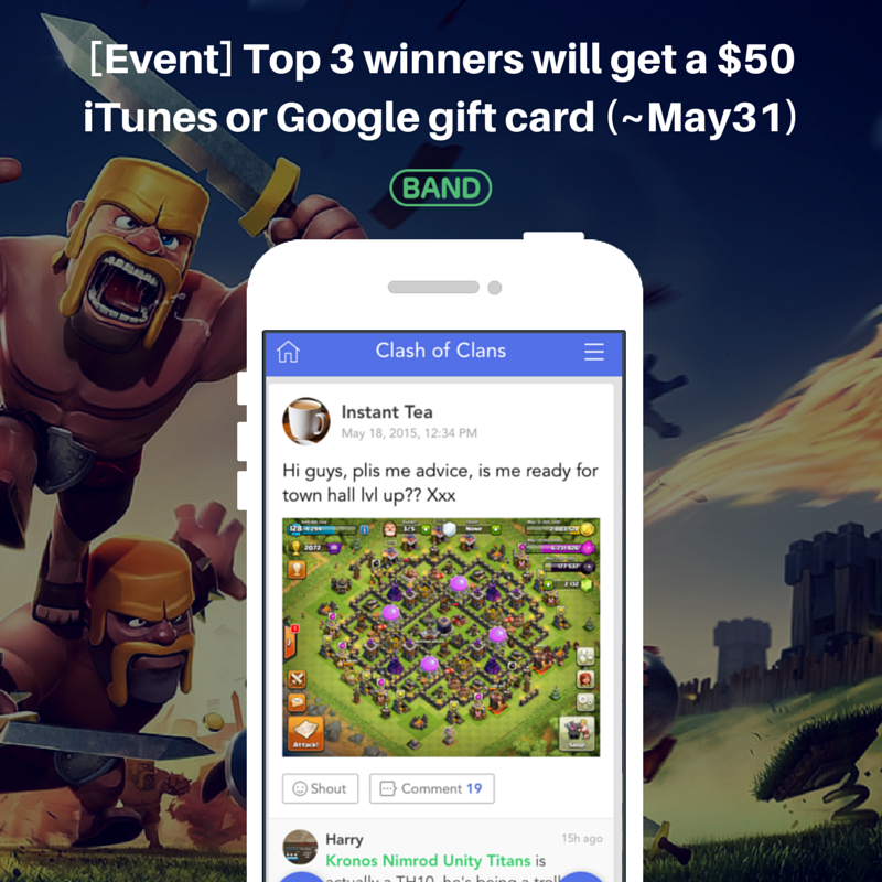 Retweet and tag your friends. Top 3 winners will get prizes. #ClashOfClans #coc #itunescard 
bit.ly/coc10reasons