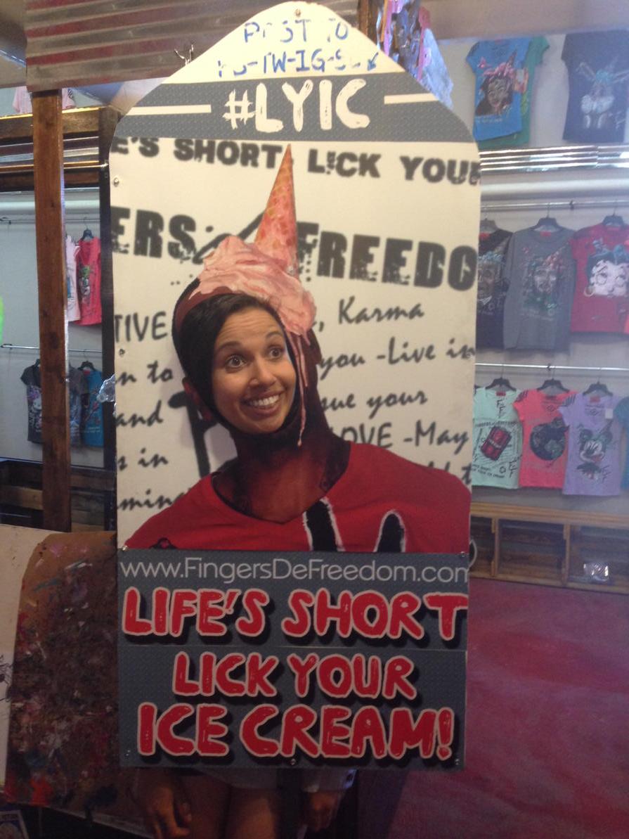 ToraWoloshin's tweet photo. #LYIC life's short, lick your ice cream. Just finished a great shoot with @fdefclothing @therealswindoe http://t.co/gyvSRtaiZ9