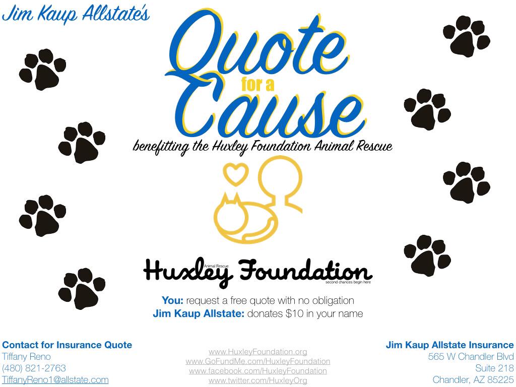 HuxleyOrg's tweet photo. Live in #AZ &amp; want to donate $10 for FREE to a good cause? All you need to do is request a quote &amp; mention @HuxleyOrg http://t.co/x9jDypBRRC