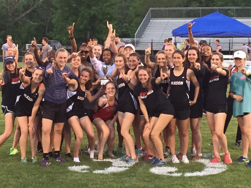 okeefe_math's tweet photo. Girls are Conference Champs!! Regionals here we come. @GMtrackandfield http://t.co/FEkm2aJeHZ