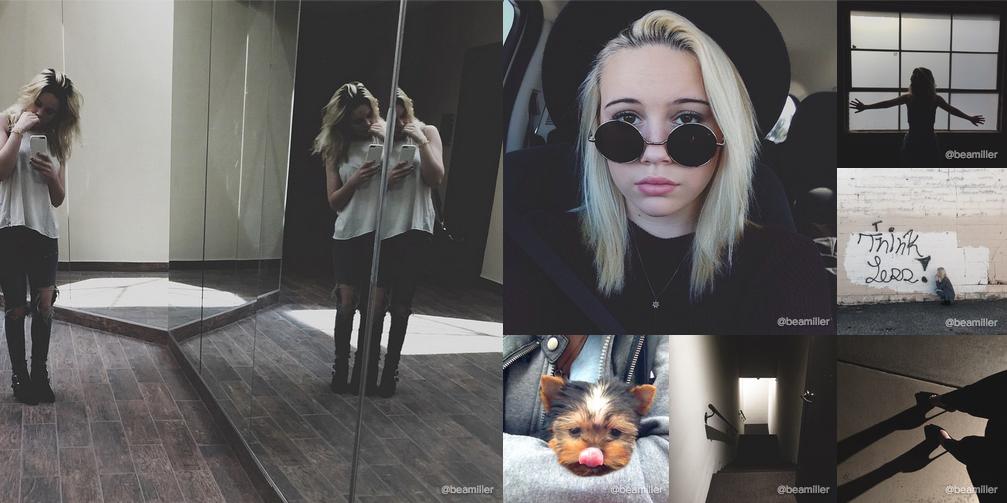 instagram's tweet photo. Speaking your mind with 16-year-old singer @BeaMiller http://t.co/BlbqGCrOGt http://t.co/0GL8yUTGOY