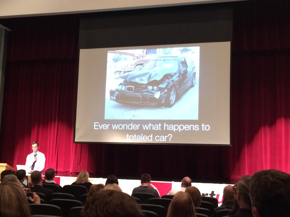 Lakeside Services presenting <a href="/District214/">District 214</a> StartupShowcase, an auto salvage startup company.