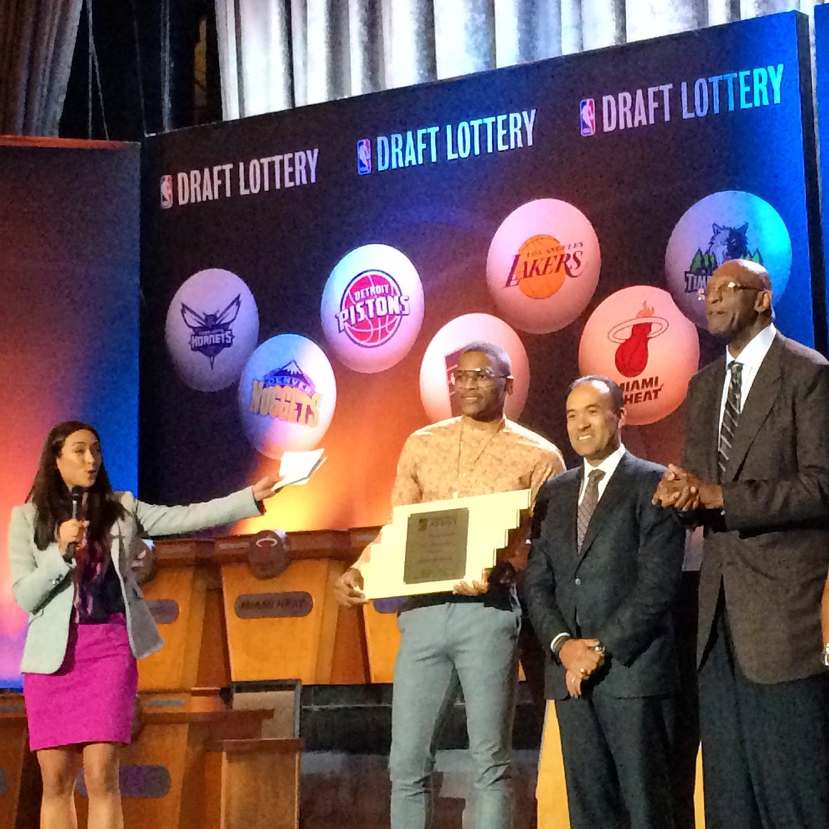 NBA's tweet photo. .@okcthunder guard @russwest44 wins the 2014-15 Seasonlong #NBACommunityAssist Award presented by @kpshare! #NBACares http://t.co/vbv0SQpbcX