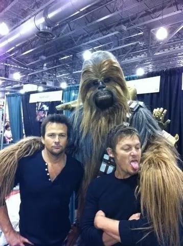 Congratulations to the only and one Chewbacca! Happy birthday Peter Mayhew        