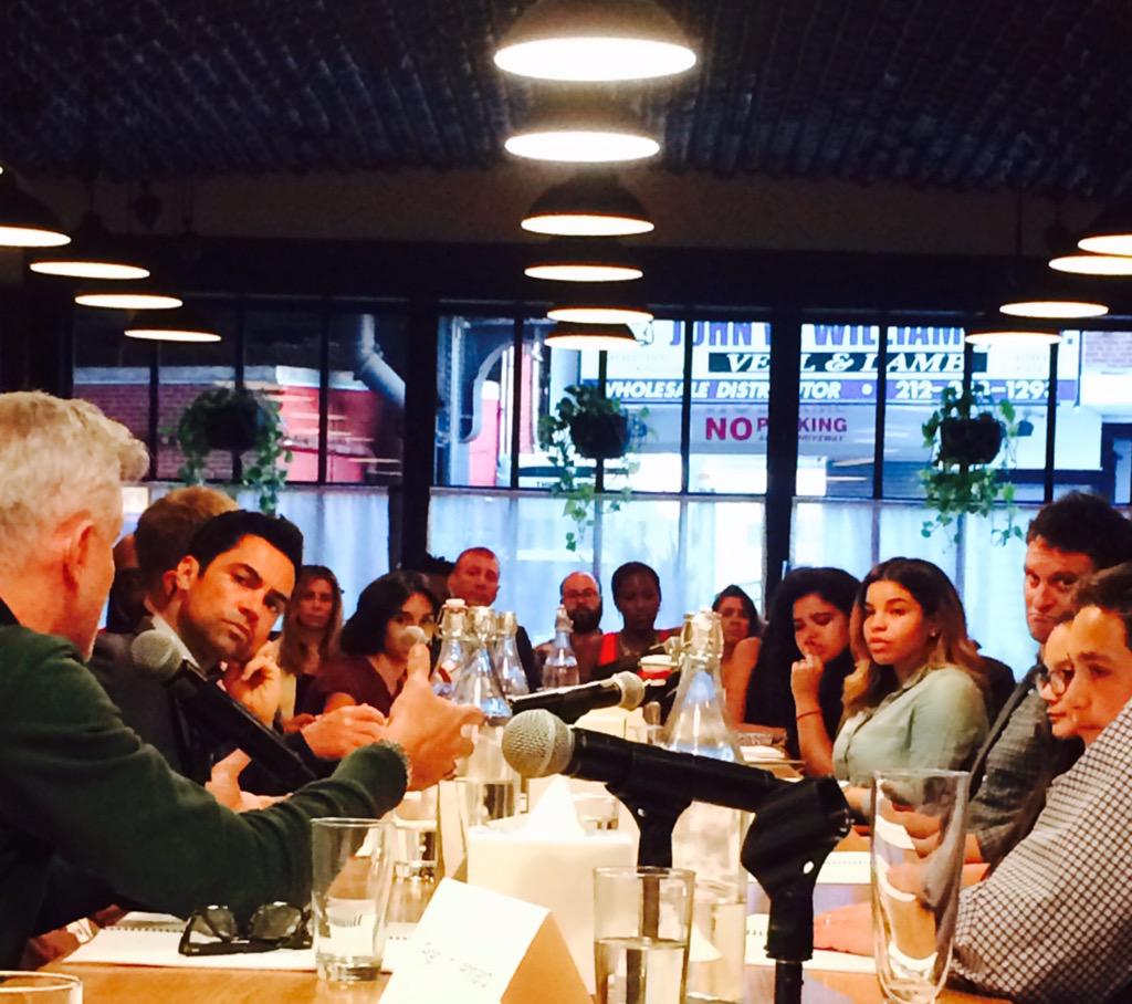 jtuft's tweet photo. nextgen filmmakers take the stage and kill it in the table read  @ghettofilm http://t.co/k29CuDSHCI