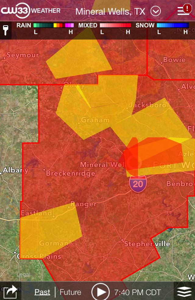 CW33 TV on Twitter "BREAKING Tornado reported on the ground in