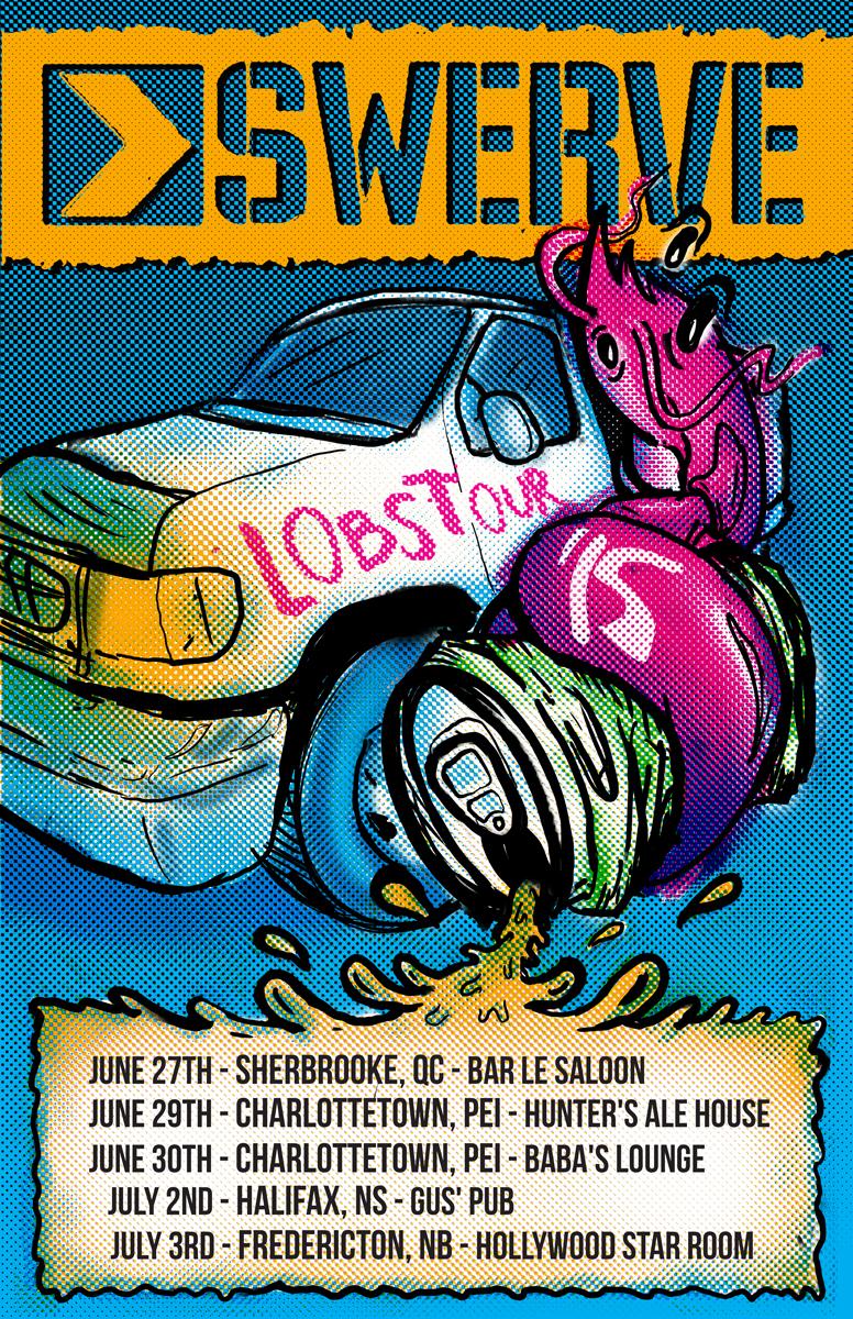 Swerverocks's tweet photo. Catch us ripping up the #eastcoast this summer #lobstour http://t.co/GAwJxrH1mg