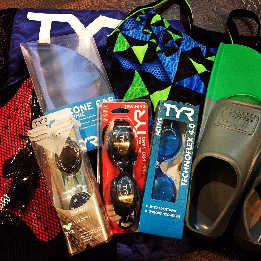 lacroix_jul's tweet photo. New @TYRSport gear has arrived! Let's get wet! 🏊🏻 @TeamMerrell #TYR #swimming #teammerrell http://t.co/Ggt47Dj8zV