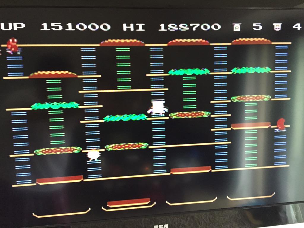 151k #Burgertime