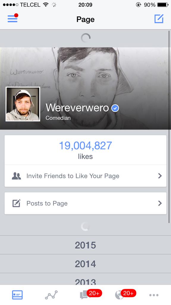 Wereverwero's tweet photo. Hemos llegado a 19 millones tíos!!! 😍😍 http://t.co/04vpMYcWRD