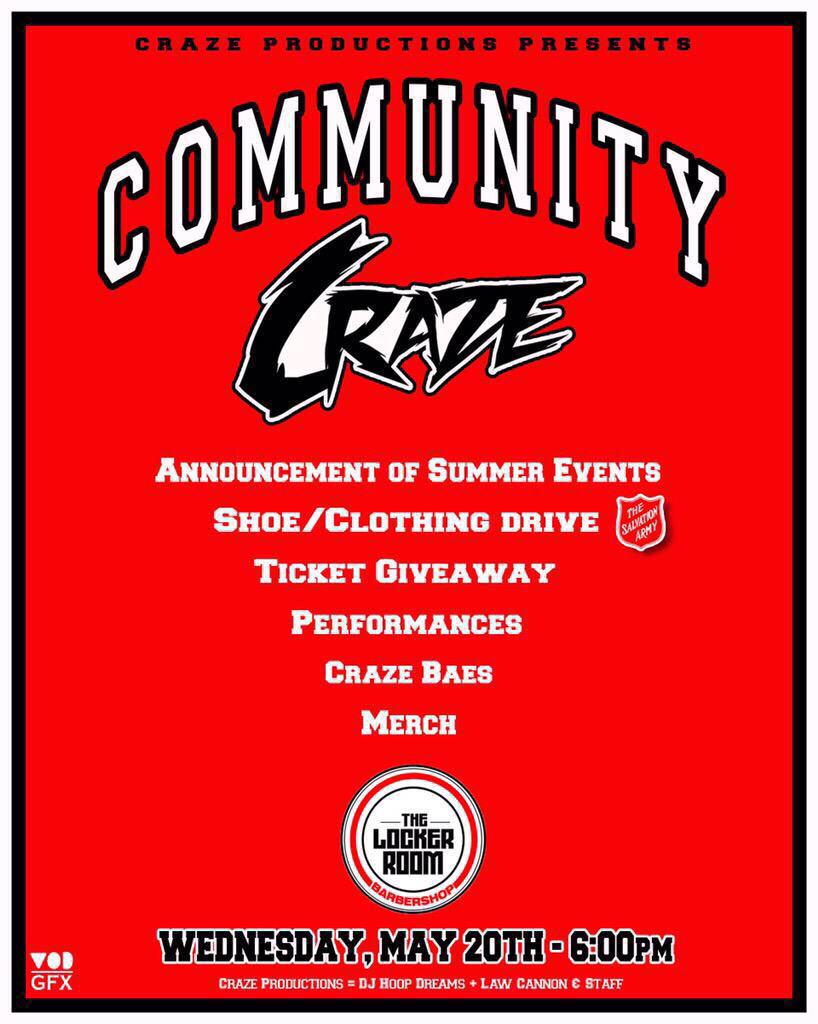 __nikaaa's tweet photo. These limited #JukeCraze tees will be sold tomorrow at #CommunityCraze ‼️ Comes with a free #JukeCraze ticket 😈 http://t.co/mlUQ8Tn2Jv