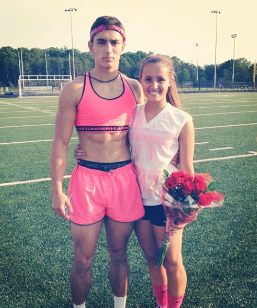 rayyclark9's tweet image. Thank you Powderpuff for two great wins &amp;amp; the best win of my entire life💗🏈🎀 #whereitallstarted #threegames #twoyears