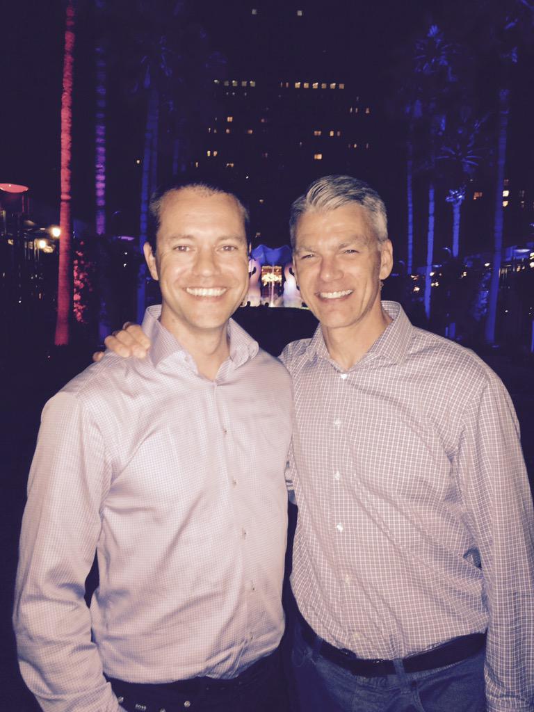 IronUlrik's tweet photo. Identical twins?!?! :) The Jet &amp; TARGIT partnership going strong at the  #AXUGFocus event. http://t.co/2mgR3TFF8s