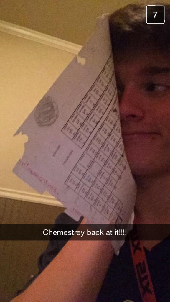 good luck on your chemestrey final!!