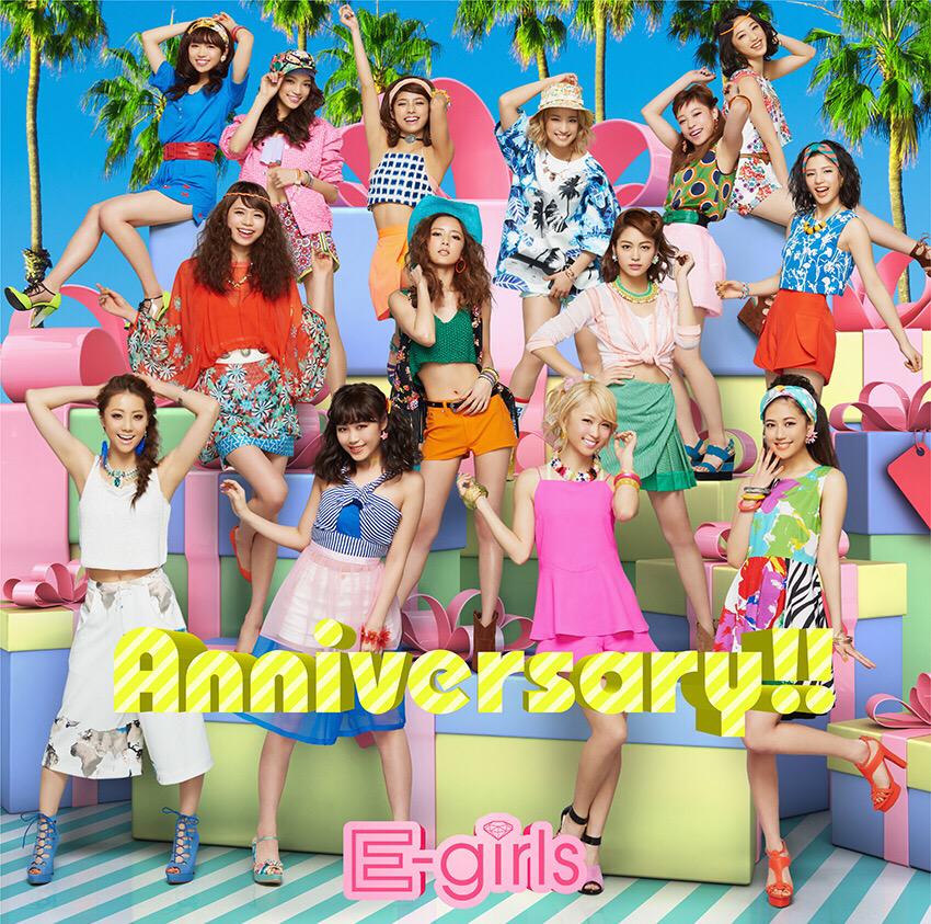 E-girls シングルセット E-girls New Single 「Anniversary!!」 now on sale！！！！Shizuka