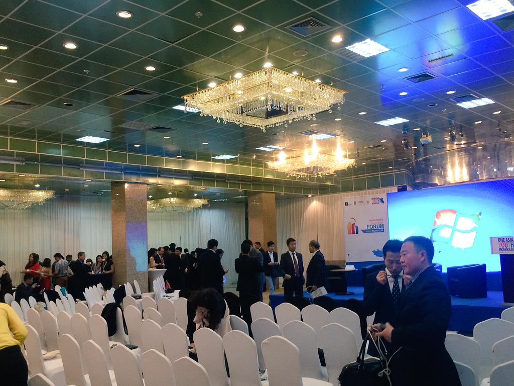 Tea break @OneAsia2015 #BusinessForum #MYF <a href="/mrerdenebayar/">EB</a> <a href="/naimantsetseg/">Монгол Улсын Иргэн</a> <a href="/ganaas9008/">Ганбаатар.А</a>