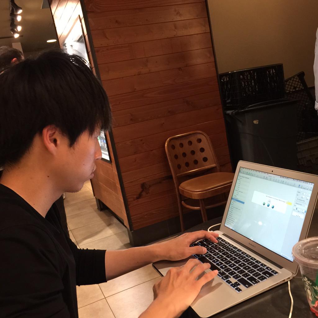 Epoque_app's tweet photo. Look at these handsome workers @oneminuteapp @CaseyKnapp @alexyoungkwon @Firebase http://t.co/EEj25ggkbi