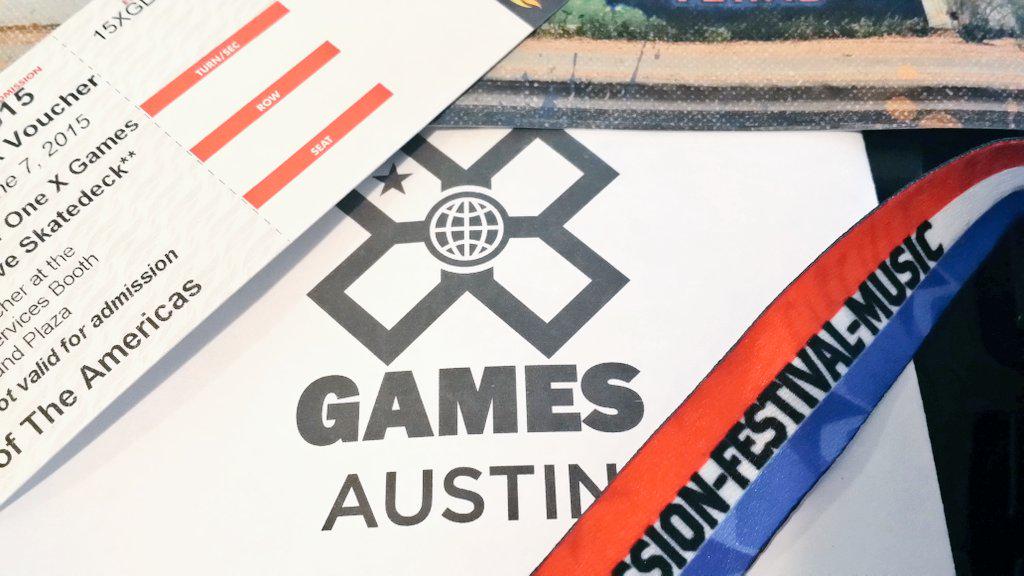 mappedoutgamer's tweet image. 3 day pass? Check! Excitement? Check!  @XGames @MLG #ATX #MappedOut