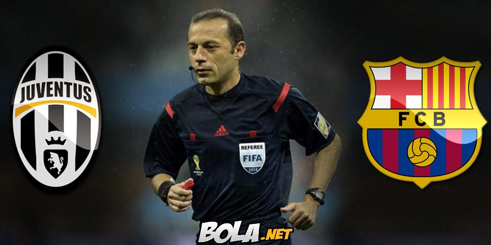 [Editorial] mdk.to/04Lr-oki - Jelang Lawan Barca, Ini Rekor Manis Juventus Dengan Wasit Cuneyt Cakir